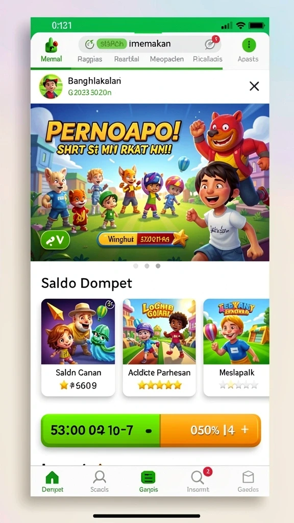 dkk - Mode permainan yang beragam dan menantang.