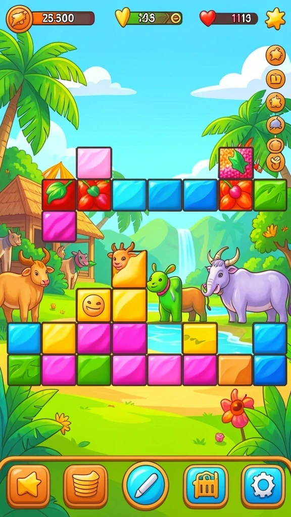 ledakgg - Screenshot menunjukkan karakter utama dalam aksi berani.
