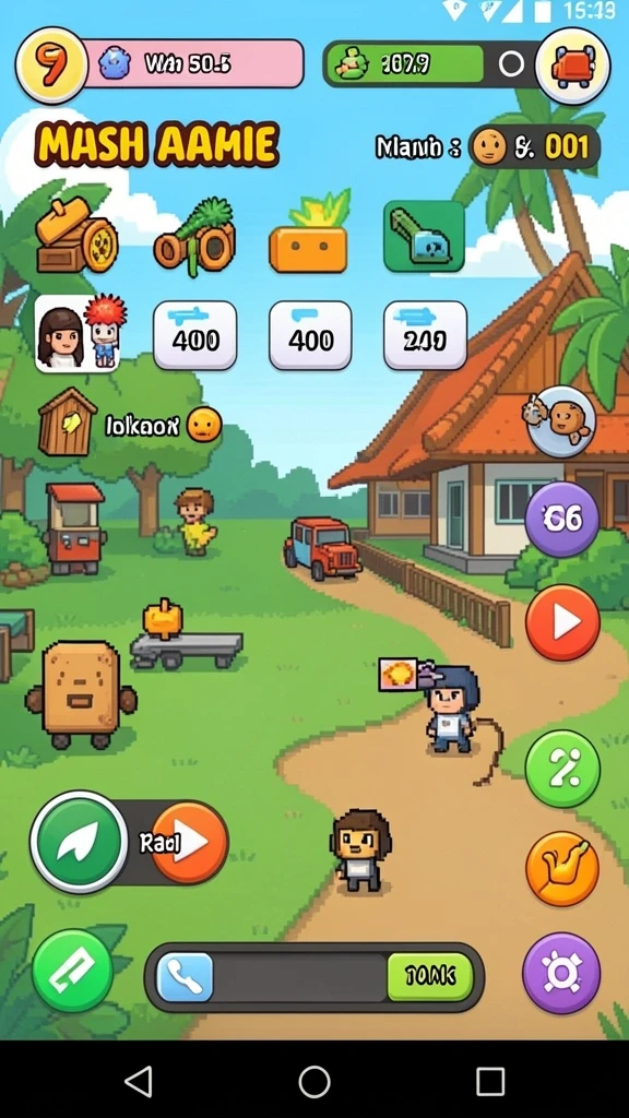 ledakgg - Screenshot memperlihatkan grafis memukau dari game.