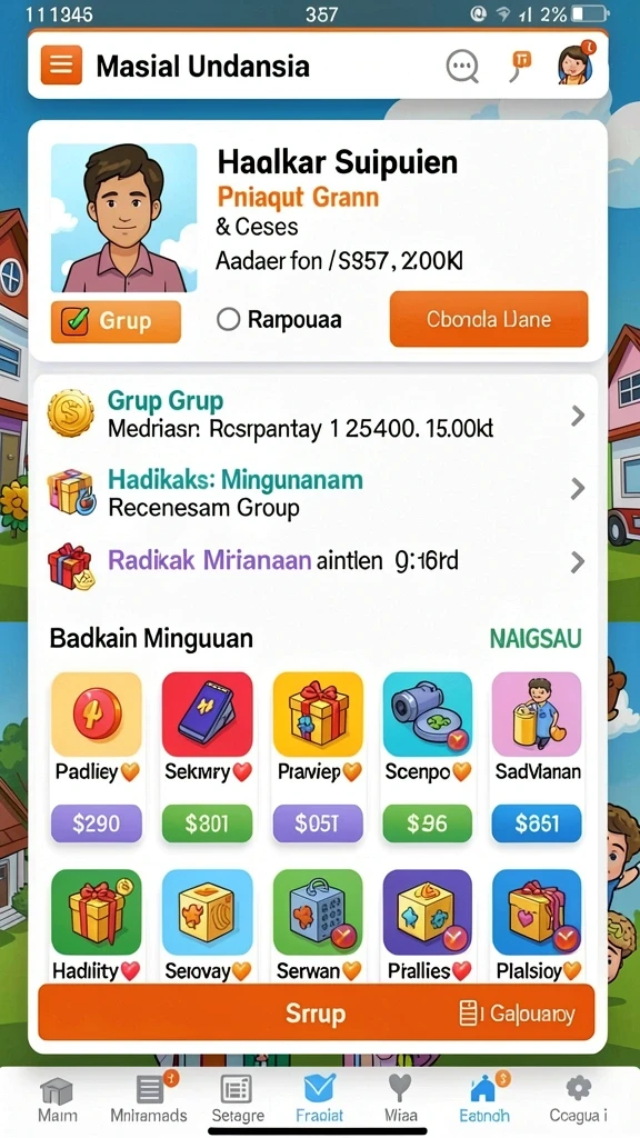 lkopen - Tampilan antarmuka yang sederhana dan menarik.