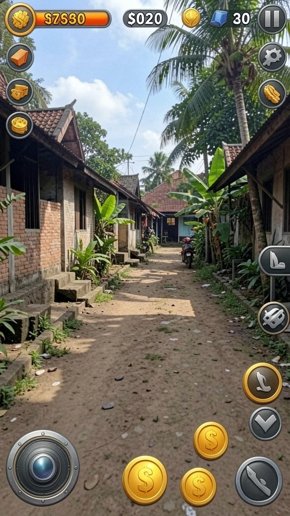 oristoto - Tampilan awal yang memikat dengan karakter-karakter menarik.