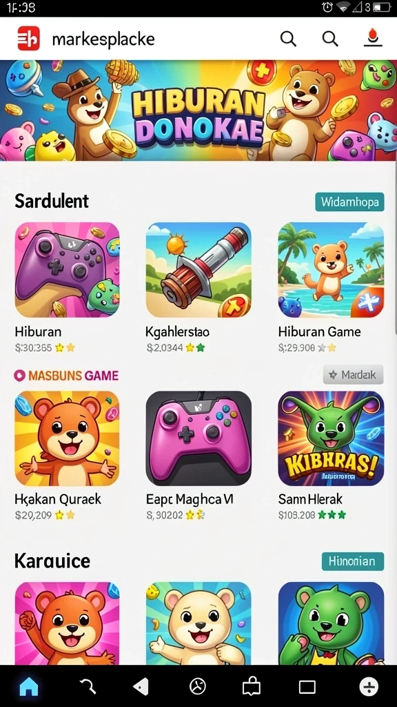 rp6789 - Leaderboard yang menunjukkan peringkat pemain.